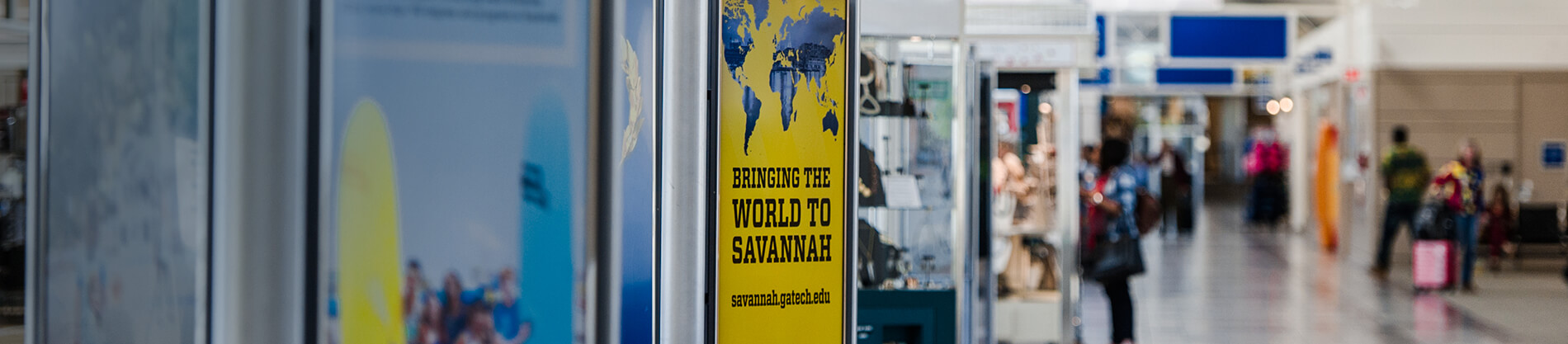 Savannah Hilton Head International Airport advertising