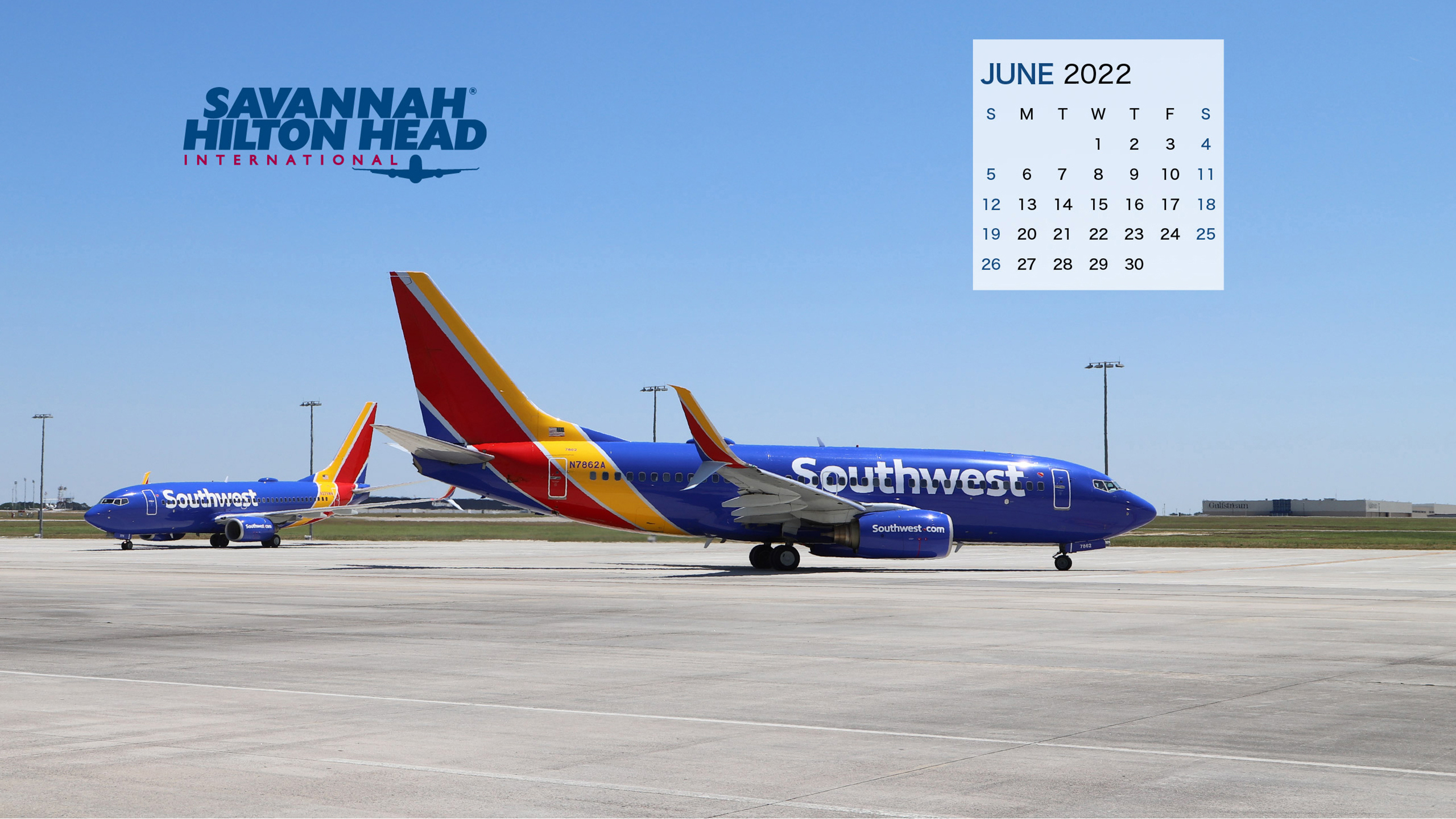 Savannah Hilton Head Airport Southwest Feb 2022